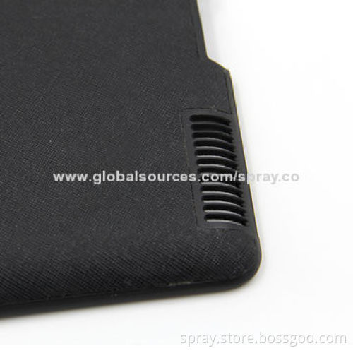 Leather Hard Shell Protective Cases for iPad 2, 3, with Textured Pattern Inside